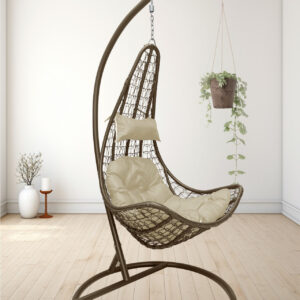 Cozy Leaf Nest Egg Chair