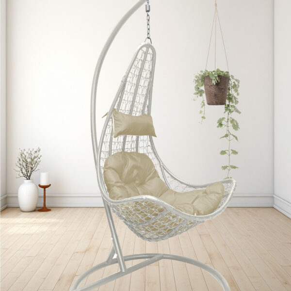 Cozy Leaf Nest Egg Chair