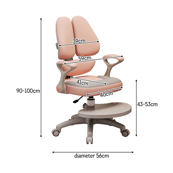 Adjustable Children's Study Chair - Image 2
